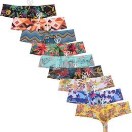 set Men's Swimwear Elastic Swim Briefs Drawstring Boxer Swimsuits Micro Bikini Board Surf Shorts