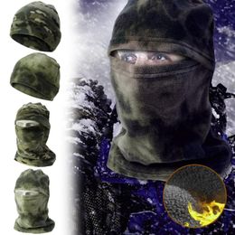 Berets Military Camo Camouflage Army Bonnet Hats Bike Cycling Running Jogging Skiing Hat For Women Men Winter Warm Skullies Beanies Cap