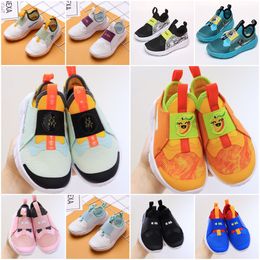 2023 kids Designer flex runner running shoes sneakers children free Run 2.0 shoes Yellow black blue pink boys girls runners trainers Toddler sports sneaker size 23-37