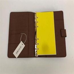Leather loose-leaf multi-function notebook high-end business note notepad meeting memorandum book record folder disassembly shell 284G