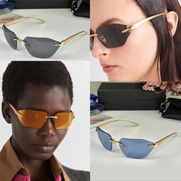 2023 New Mens and Womens Sunglasses Designer Cool Show Mirror Fashion Street Photo Sunglasses UV400 Protection Goggles with box SPR A55