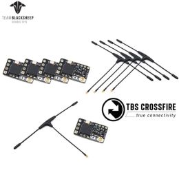 Team BlackSheep TBS Crossfire Nano RX SE 5-Pack Combo (w/ Immortal T Antenna V2) for Rc Drone/Aircraft Rc Models