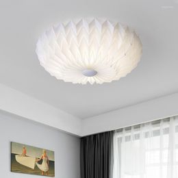 Pendant Lamps Network Red Bedroom Lamp Warm Romantic Led Ceiling Round Nordic Modern Simple Living Room Art Lighting