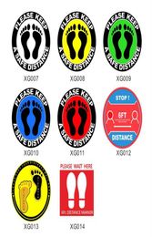 Market Floor Marking Tape Keep Distance Sign Public Occasions Sticker For School Line up Wholea01 a331945949