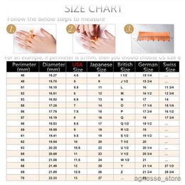 Wedding Rings Stainless Steel Stackable Eternity Ring Wedding Band for Women Girl Size R231127