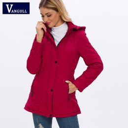 Leather Vangull Lamb Velvet Hooded Long Parkas Women Winter Solid Basic Casual Wool Jacket Female Thick Warm Slim Ladies Cotton Coat