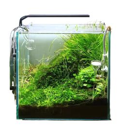 Pumps Chihiros C Series Full Spectrum Light Desktop Mini Tank Led Aquarium Lamp Water Grass Exquisite and Compact