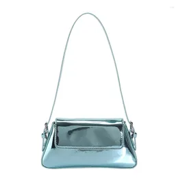 Evening Bags Reflective Mirror Face Small Bag For Women Summer 2023 Fashion Crowd Crossbody One Shoulder Underarm