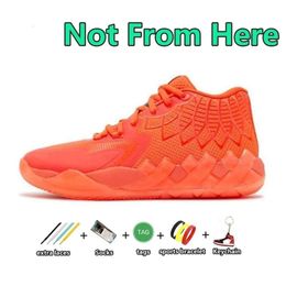 mit Schuhkarton Lamelo Designer Ball MB01 Herren Basketballschuhe Rick und Morty Queen nicht von hier aus schwarz lo ufo Männer Trainer Sneaker Sneaker