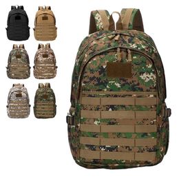 Backpacking Packs Camouflage Backpack Men Large Capacity Army Military Tactical Backpack Men Outdoor Travel Rucksack Bag Hiking Camping Backpack YQ231127