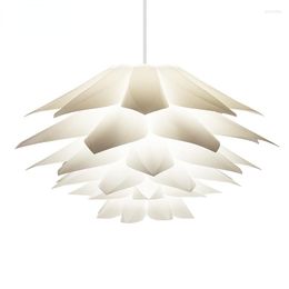 Pendant Lamps Lotus Led Lights DIY Lamp Modern Bedside Flower Nordic Hanging Bedroom Living Room Cafe Bar Shop E27