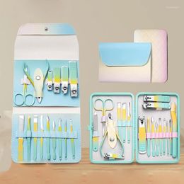 Nail Art Kits Stainless Steel Manicure Set Professional Clipper Kit Of Pedicure Tools Ingrown ToeNail Trimmer