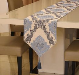 32cm210cm European Classic Style Tea Table Runners Home Decoration Dinning Table Cloth el Bed Runner5634779