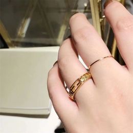 Designer Women Ring Women Earrings Fashion Designers Diamond Jewelry Classic Gold Silver Ring Designers Rings For Lady F 6 7 8 Size