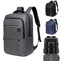 Backpack Men's Oxford Cloth Casual Business Travel Bag Laptop Backpacks School Bags With Usb Daily Life