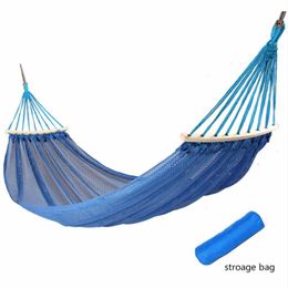 Camp Furniture Outdoor Hammock Adult/Children Double Nylon Net Colgante Safty And Ultralight Hamac Hangmat