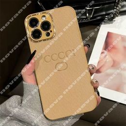 Cases Luxury Phone Case For Iphone 14 Pro Max Case 14 Plus 13 Pro 12 11 Fashion Brand Iphone Cases Classic Letter Plastic Cell Phone Cas