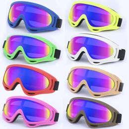 Ski Goggles Motorcycle Riding Glasses Tactical Windproof Sand Offroad Shockresistant Outdoor Sports 231127