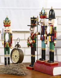 30cm Nutcracker Puppet Soldiers Novelty Items Home Decorations for Christmas Creative Ornaments and Feative and Parrty Xmas gift321447407