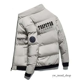 trapstar 2022 New Brand Men's Jackets Outerwear And Coats Trapstar London Logo Printing Fashion Warm Coat Autumn Winter Harajuku Windproof Padded 495