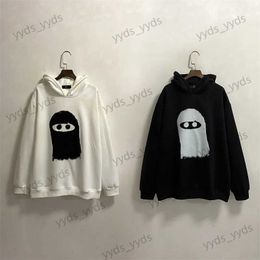 Men's Hoodies Sweatshirts Hoodie Masked Doll Print Arnodefrance Plush Hoodie For Men And Women T231127