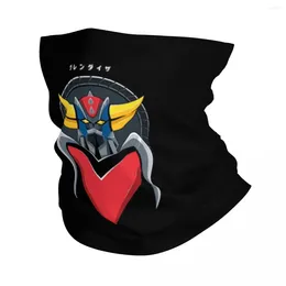 Scarves Actarus Mazinger Z Manga Bandana Neck Cover Printed UFO Robot Grendizer Goldorak Wrap Scarf Balaclava Running Adult Windproof