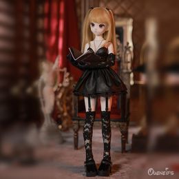 Dolls 14 BJD Doll Coco with Cetta Female Body Anime Misa Girl Toys Hand Made Face Makeup High Quality Gift Artist 230427