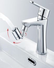 Bathroom Sink Faucets Tap Aerator 720°Rotation Faucet Adapter Universal SplashProof Swivel Water Saving Nozzle Kitchen3001632