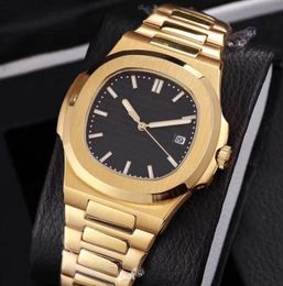 New Automatic Machinery 40mm Watch Automatic Watch Model Sapphire Glass Watches 18 K Gold Stainless Steel Watch