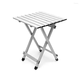 Camp Furniture Outdoor Camping Aluminium Folding Table Travel Portable Lightweight Family Park Picnic Square