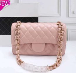 Designer Handbag Shoulder Chain Bag Clutch Flap Totes Bags Wallet Cheque Velour Thread Purse Double Letters Solid Hasp Waist Square Strip rehhsG