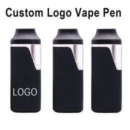 Customised Disposable E-cigarettes Vape Pen 1ml Pod Carts Thick Oil Empty Pens Rechargeable 280mah Battery Vaporizer Custom Logo Packaging Boxes Mylar Bags Sticker