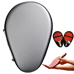 Table Tennis Sets Waterproof Portable Table Tennis Racket Case Bag For 2 Pingpong Paddle Bat Table Tennis Equipment Accessories 231127