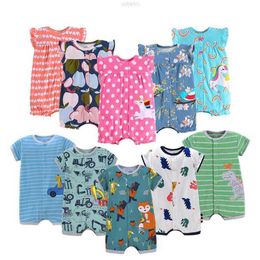 Clothing Sets Growprint Cheap 6-24months Baby Clothes Cotton Summer Short Sleeve Romper