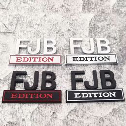 Party Decoration 1PC FJB EDITION Car Sticker For Auto Truck 3D Badge Emblem Decal Auto Accessories 8x5cm Wholesale