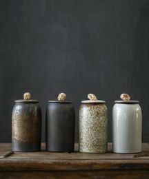 TANGPIN japanese ceramic tea caddies porcelain tea canisters storage tea or food6340886