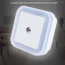 Night Lights Intelligent LED Induction Lamp Square Shape Wall Light Automatic Switch Sensor Bedroom Household Supplies
