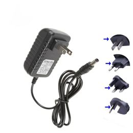 Led Lighting Transformers driver DC12V 1A 2A 24W Transformers Power Supply AC to DC LED Regulated driver Adapter EU US AU UK for 3528