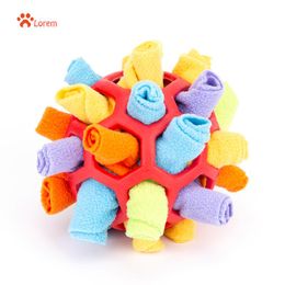 Toys Interactive Dog Puzzle Toys Encourage Natural Foraging Skills Portable Pet Snuffle Ball Toy Slow Feeder Training Educational Toy