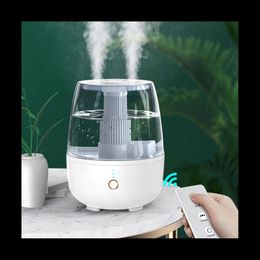 Humidifiers 6.8L Double Spray -Capacity Humidifier 280ML Home Mini Desktop Air Humidifier for Bedroom Home Office EU Plug 230427