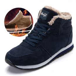 Boots Snow Men Casual Mens Male Winter Shoes For Outdoor Shoe Hiking Man Military Work Footwear 231124