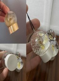 C Classics Snow Globe Car Interior Pendant With Perfume Bottle Inside 2021 fashion Crystal Ball for Special Novelty Christmas VIP 1892660