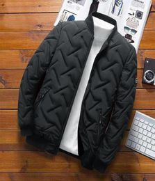 Men039s Jackets Bomber Jacket For Men Thicken Cotton Padded Quilted Baseball Warm Coat Street Fashion Plus Size XXXLMen039s6129109