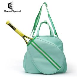 Tennis Bags Greatspeed Tennis Bag Children Badminton Bag Kids Tennis Racket Shoulder Bag Adult Youth Laptop Storage Handbag Sports Package 231127