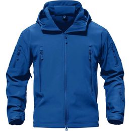 Men's parka bomber jacket men Soft Wool Lightweight Soft Shell jacket Coat Polyester size S-XXL 8RN4A