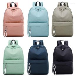 School Bags Women Girl Nylon Backpack Computer Rucksack Travel Shoulder Bag Daypack K3KF