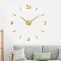 Wall Clocks Home Decoration Decorative Clock Digital Number Livingroom Household