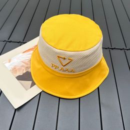 Luxury Designer Hat For Men and Women Triangular Bucket Hat Sunscreen Beach Classic Letters Street Style Fisherman Cap Flat Wide Brim Retro Casual Hats good