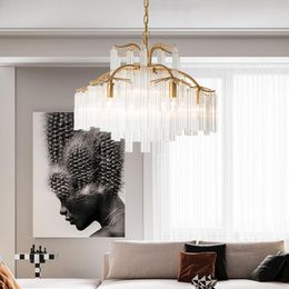 Chandeliers Large El Lobby Deco Crystal Chandelier Led Fixture Lustre Cristal Luxury Ceiling Lighting For Living Room