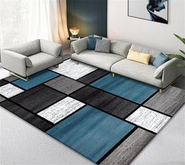 rugs for living room nordic Geometric lint table Lounge door rooms nonslip area soft carpets bedroom home decoration rug1106666